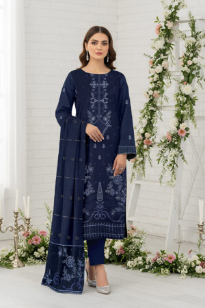 Amal by Mazaaj – Premium Embroidered Lawn D-01