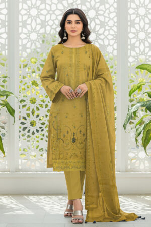 Seerat – Premium Embroidered Lawn D-03